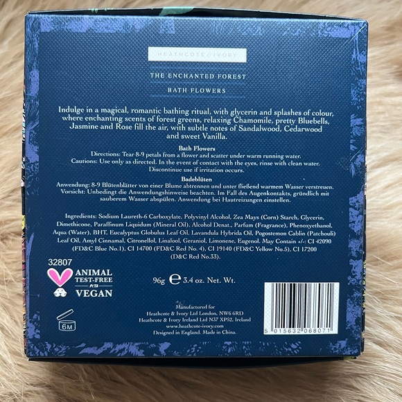 New!  Heathcoat & Ivory Bath Flowers - Picture 2 of 3